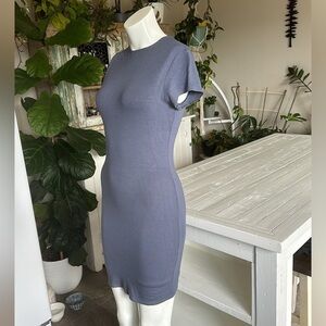 Gentle fawn periwinkle blue maxi dress with lining size XS